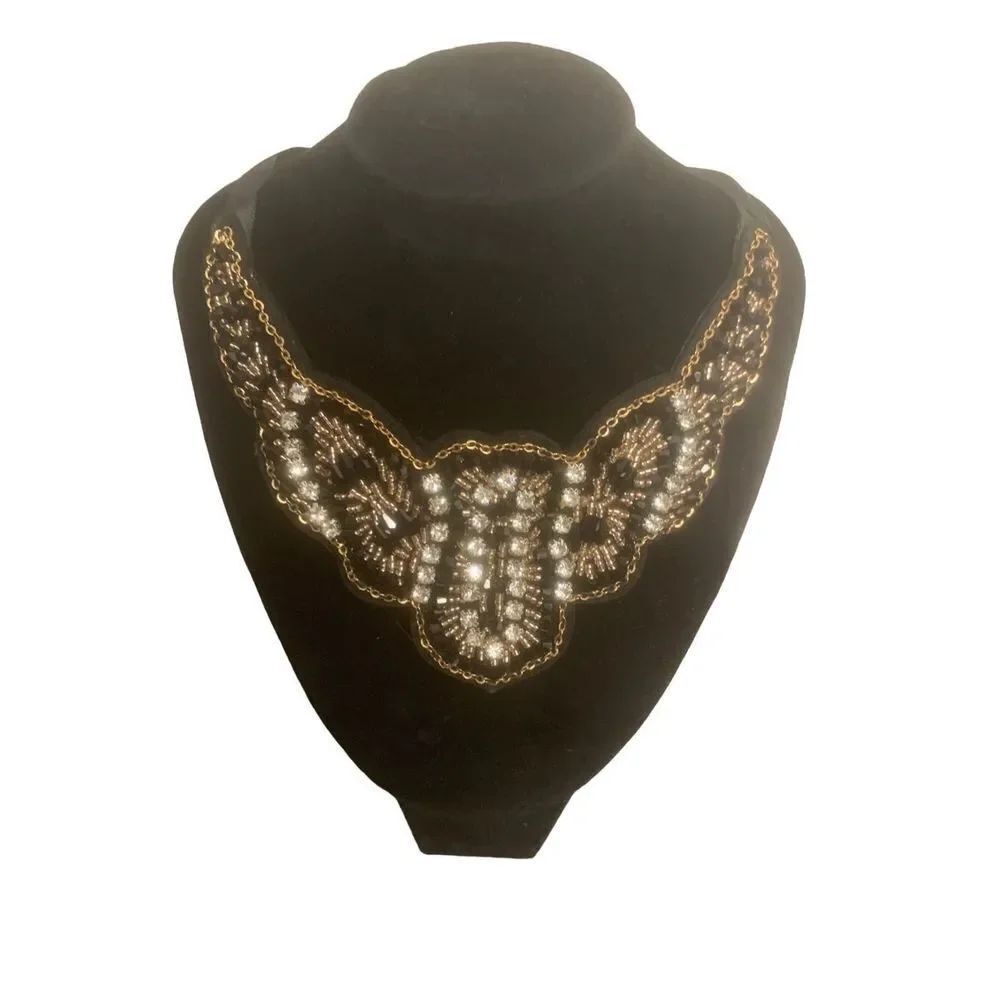 Beaded Bib Necklace
